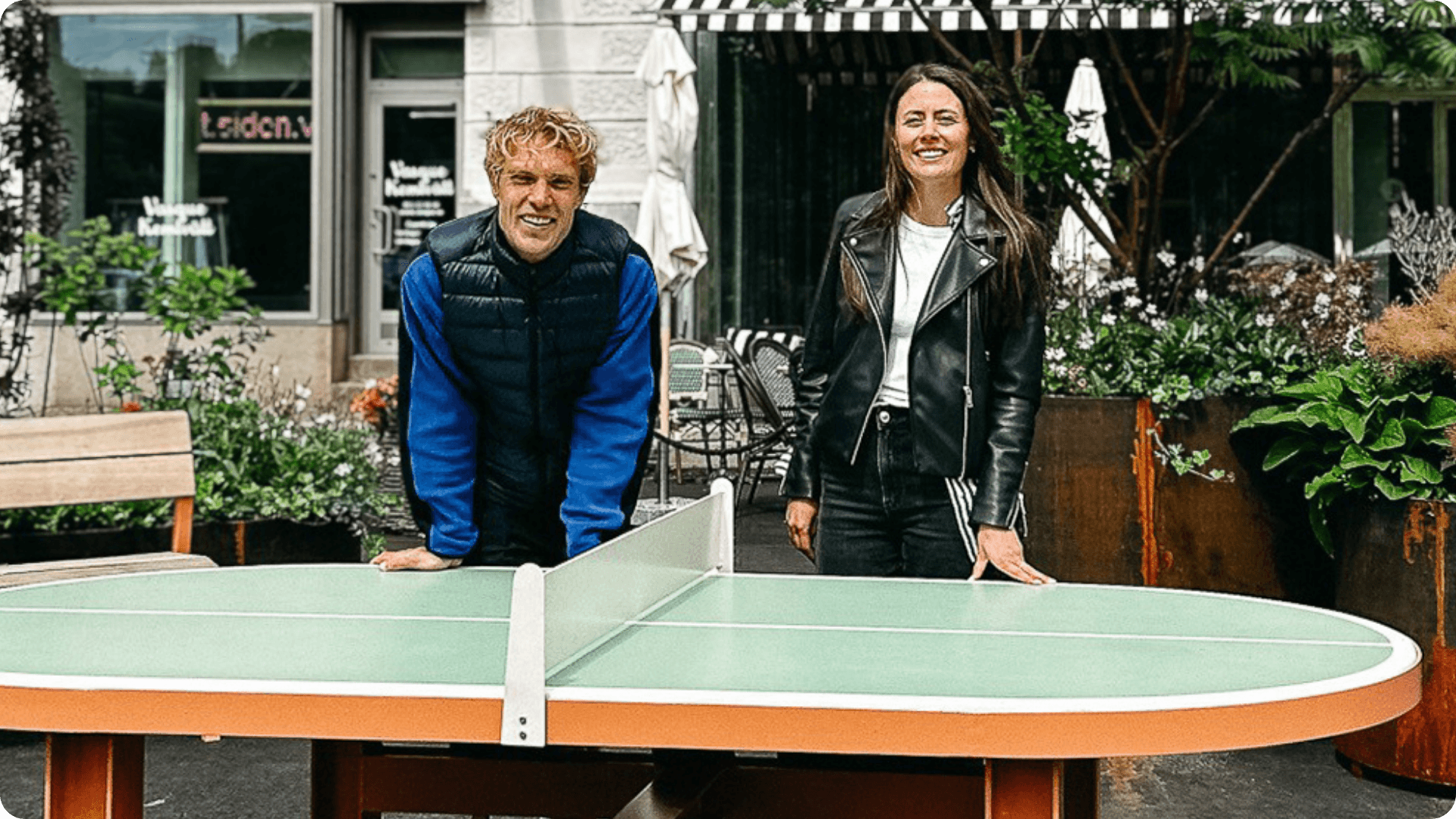 Fredrik Matz och Emma Frennås.