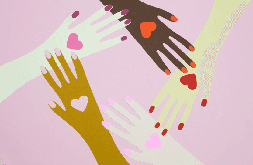 Hands.