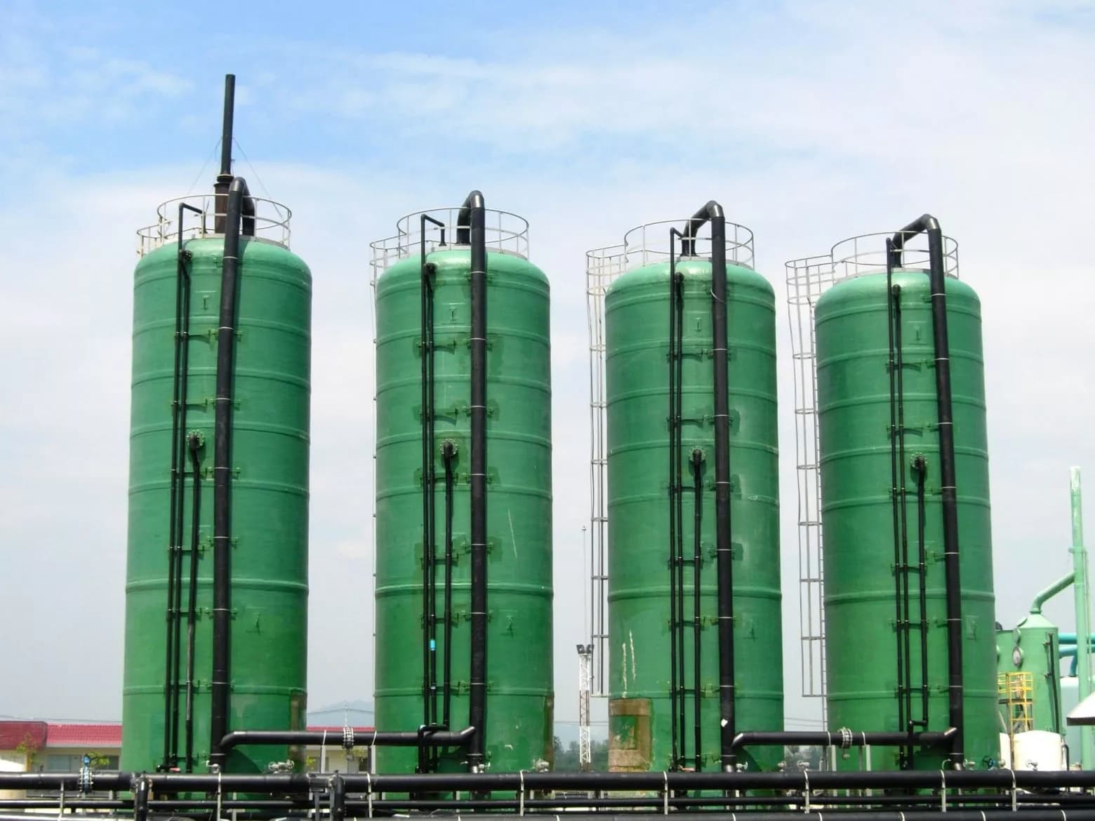 San Miguel Climate Project Biogas and Methane Containers