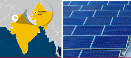 70 MW Bhadla Solar Power Plant