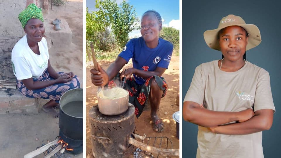 Women from the project.