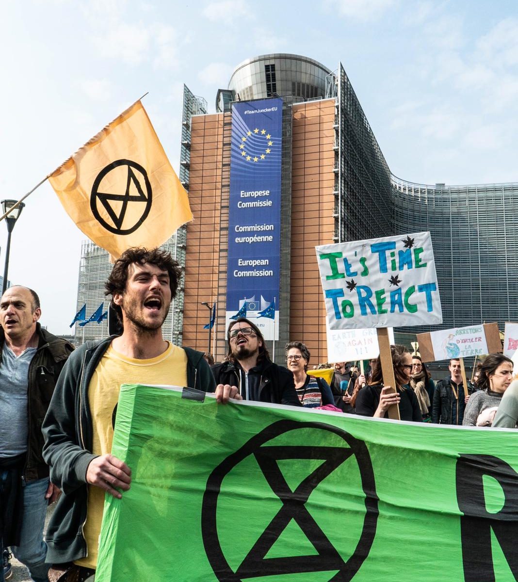 Extinction Rebellion Brussels by Nour Livia